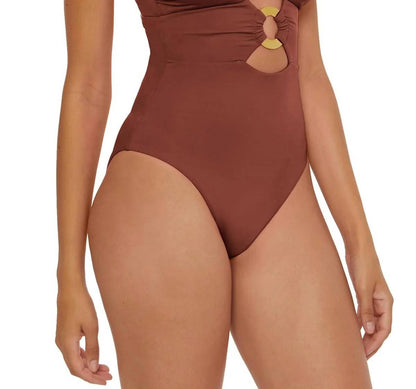 One Piece Bandeau Swimsuit
