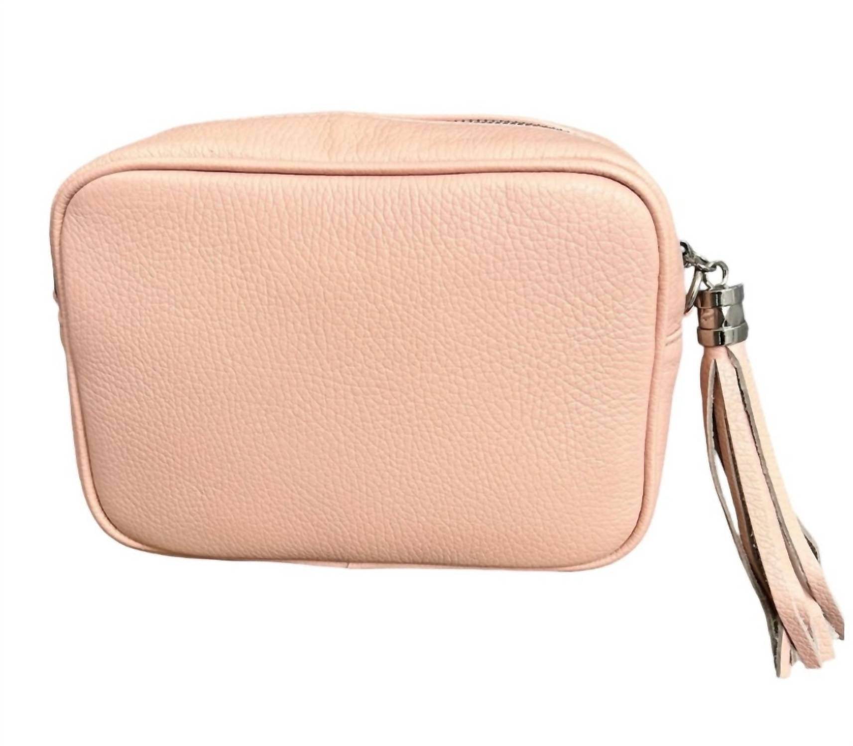 Cadenza Italy - Women's Leather Camera Style Crossbody Bag - Rack Hunt -