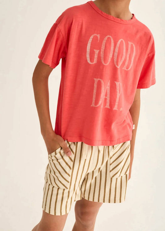Kid's Marco Striped Shorts