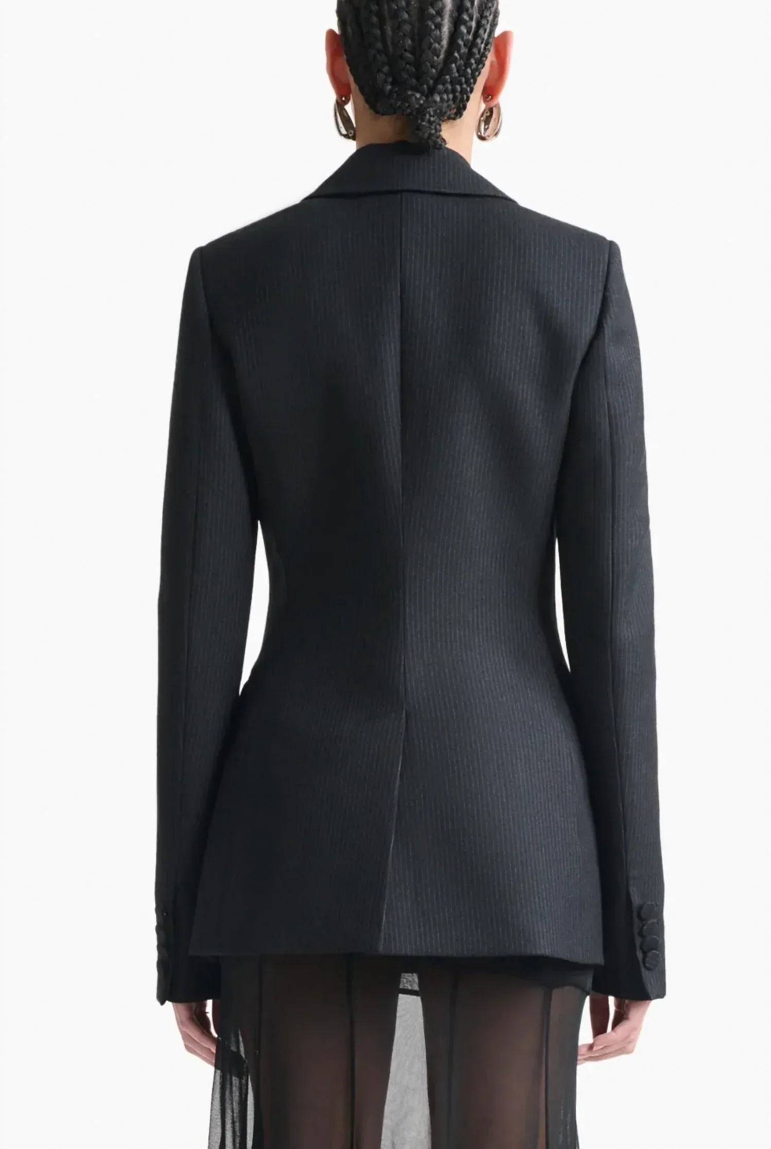 ALTUZARRA - Pinstripe Beatty Jacket - Rack Hunt