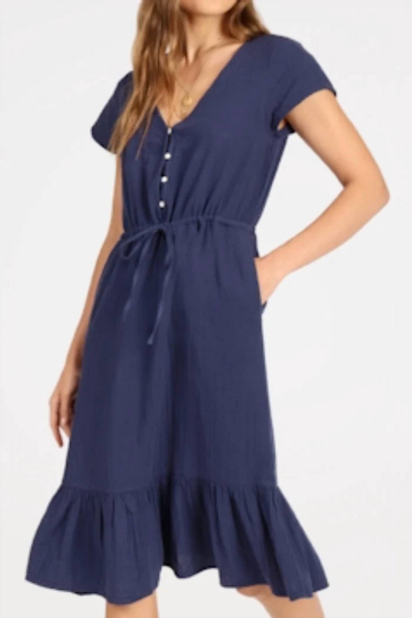 Riley Short Sleeve Cotton Dress