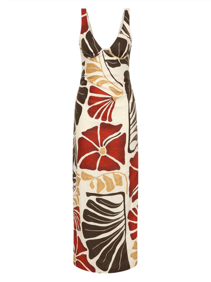 Julietta Balconette Midi Dress
