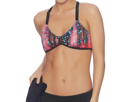 Exist By Next - Galaxy Activated 2-in-1 High Neck Tank Top With Sports Bra - Rack Hunt