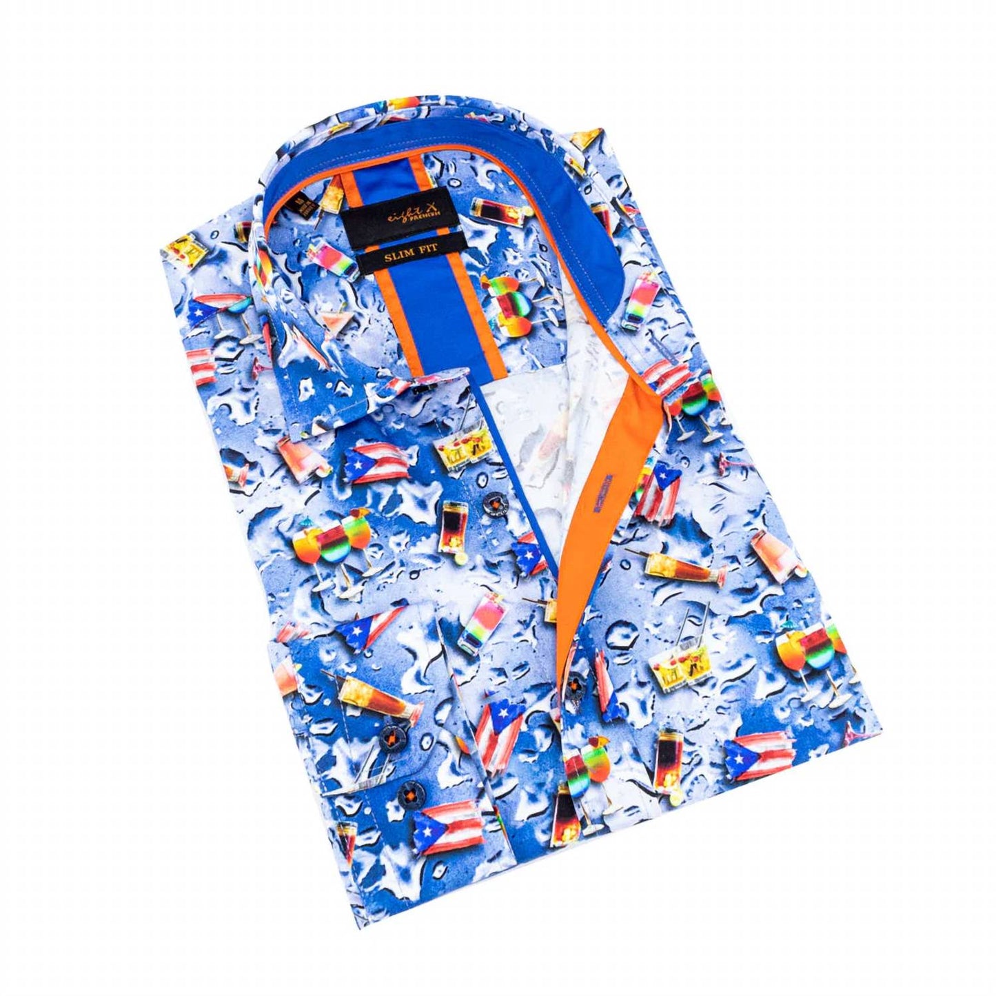 Men's La Hora Feliz Button Down Shirt