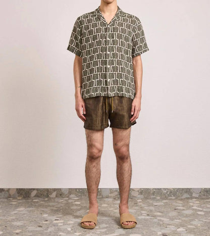 Roberto Palmeria Linen Shirt