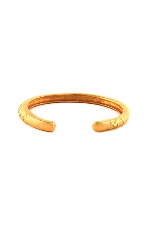 Women's Molw Script Cuff Bracelet
