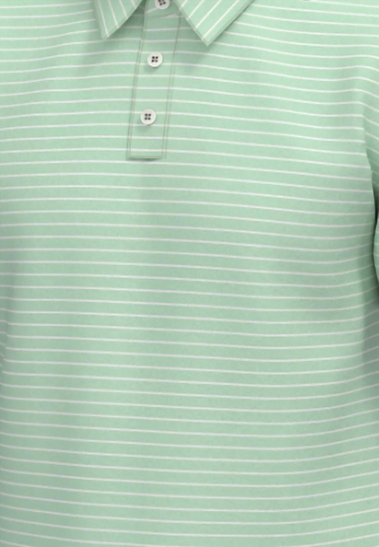Men's Horizon Stripe Performance Polo