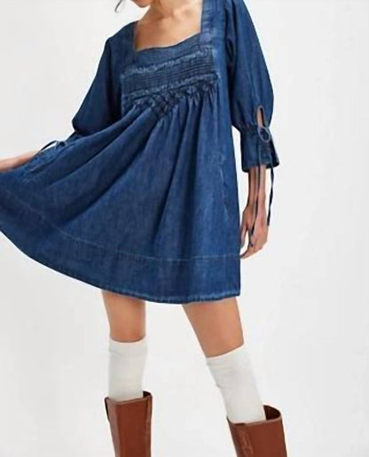 Sonora Denim Mini Dress