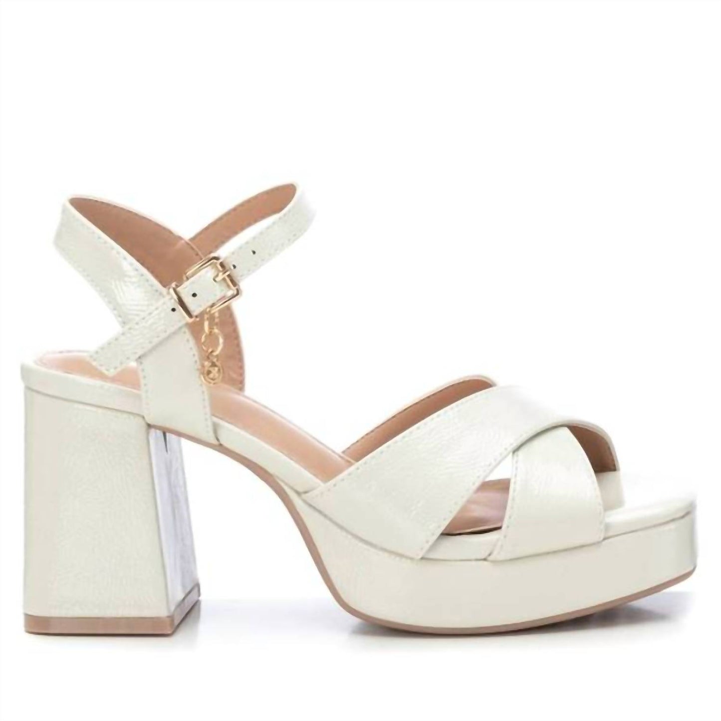 WOMEN'S HEELED PLATFORM SANDAL