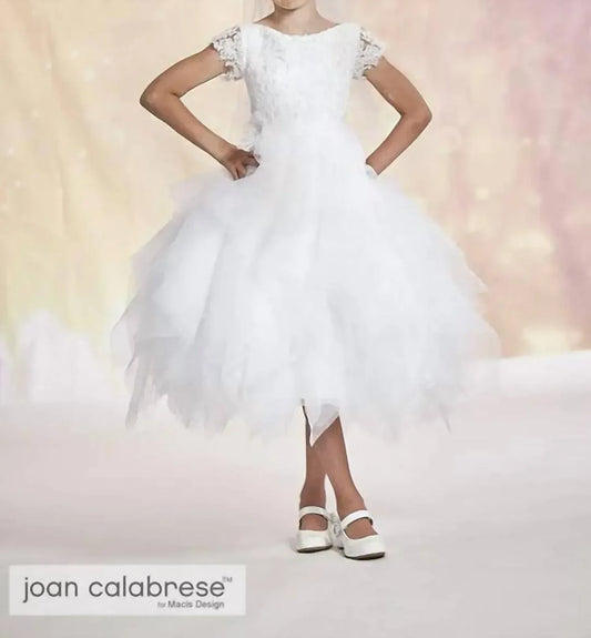 Joan Calabrese - Beaded White Lace Bodice - Rack Hunt