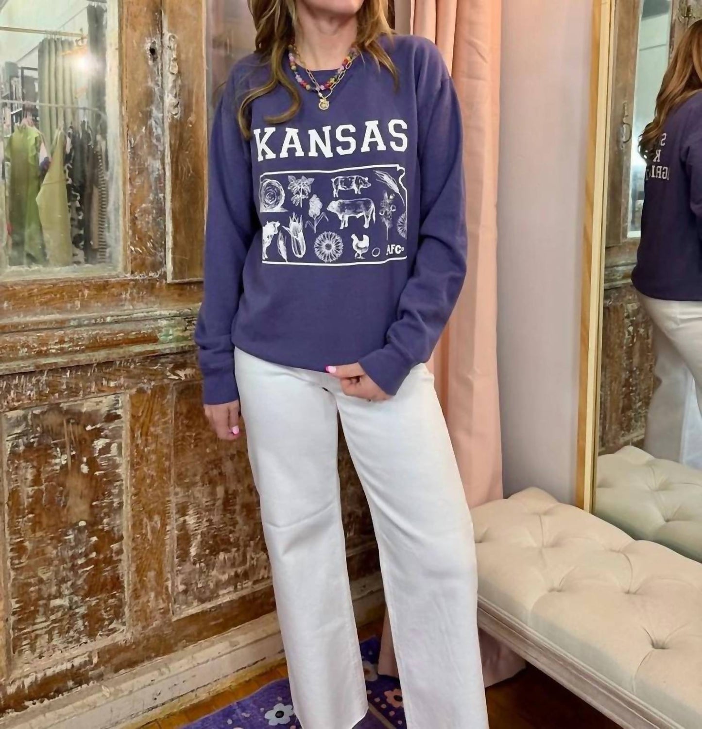 Kansas State Agriculture Crewneck Sweater