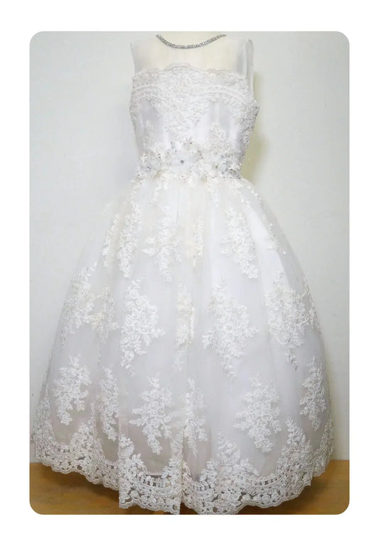 Christie Helene - Girl's Lexington Floral Lace Dress - Rack Hunt