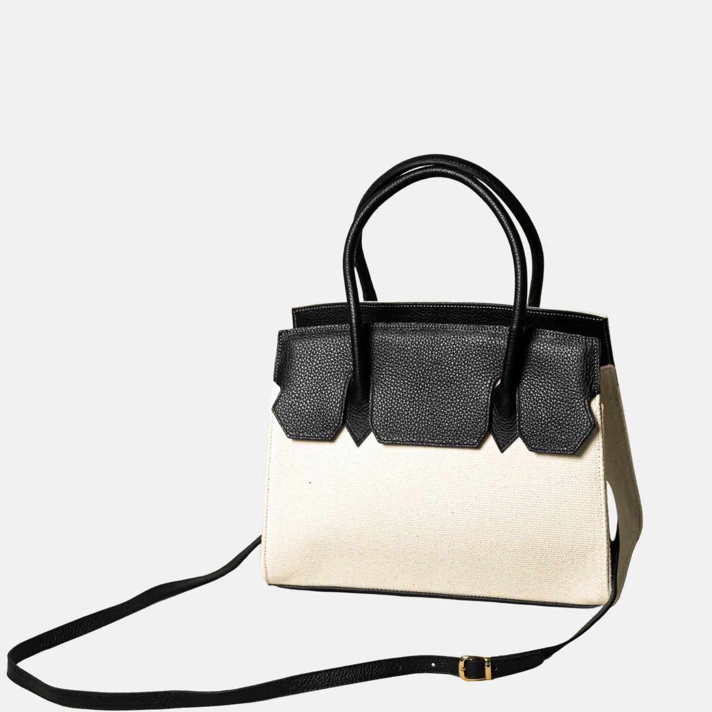 Women's Emma Atuel Canvas And Leather Bag