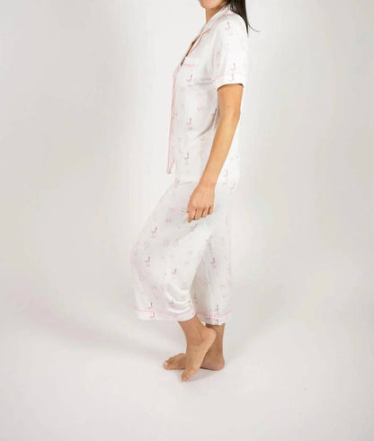 Jolene Cropped Pajama Set