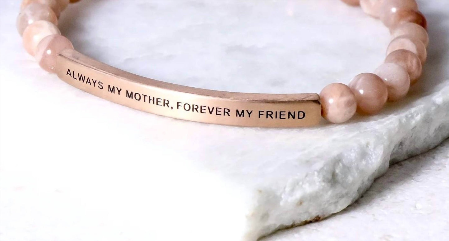 Inspire Me Bracelets - Forever my mother, forever my friend bracelet - Rack Hunt -