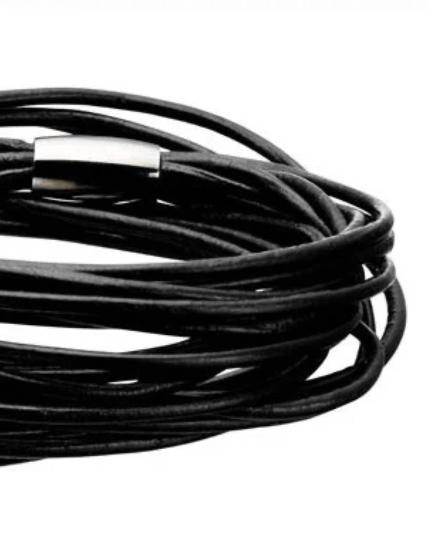 Story Jewellery - 6 Strand Triple Wrap Leather Bracelet - Rack Hunt -