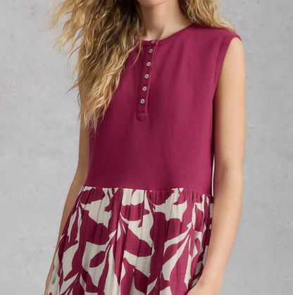 Shay Jersey Mix Dress