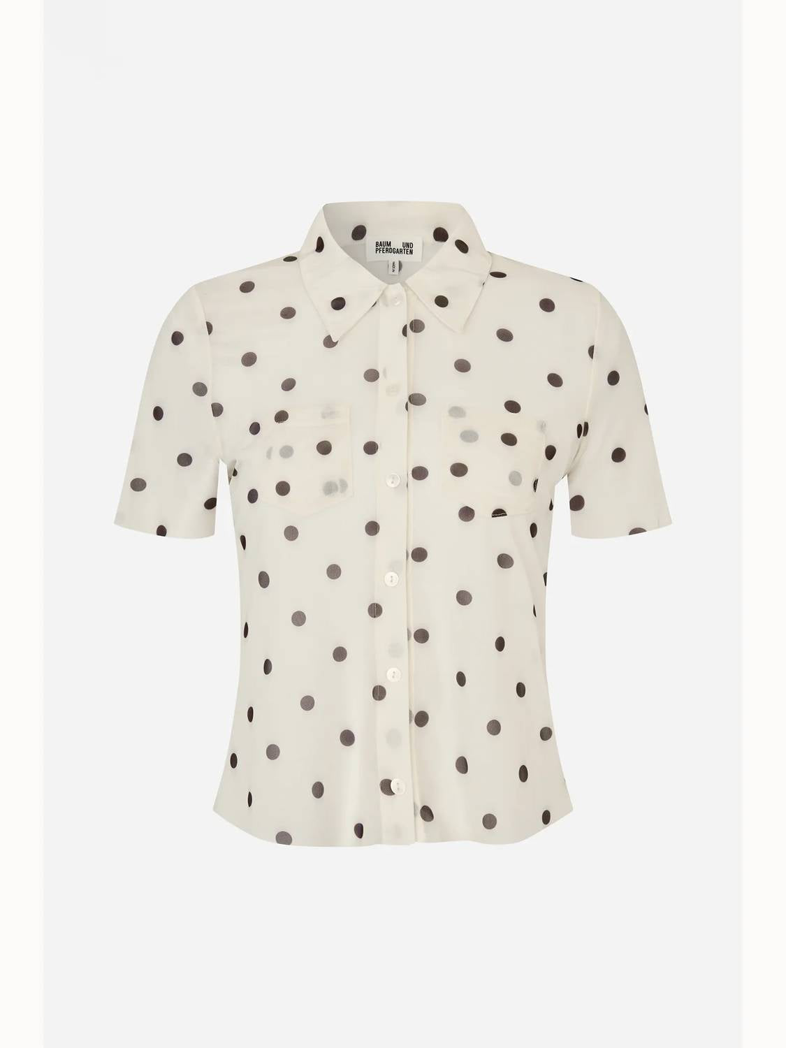 Jonie Fitted Mesh Shirt