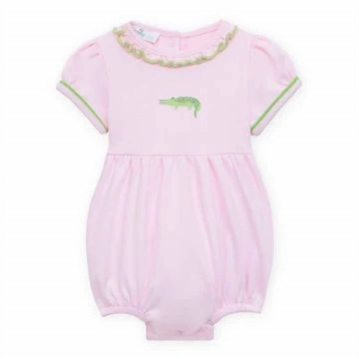 Girl's Bayou Baby Ruffle Short Sleeve Bubble
