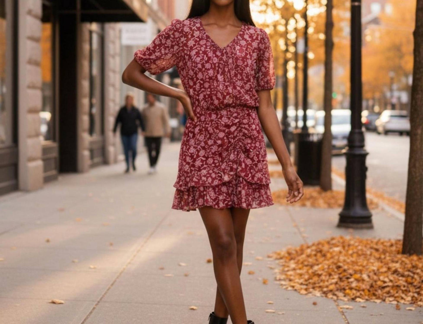 Floral Mini Dress