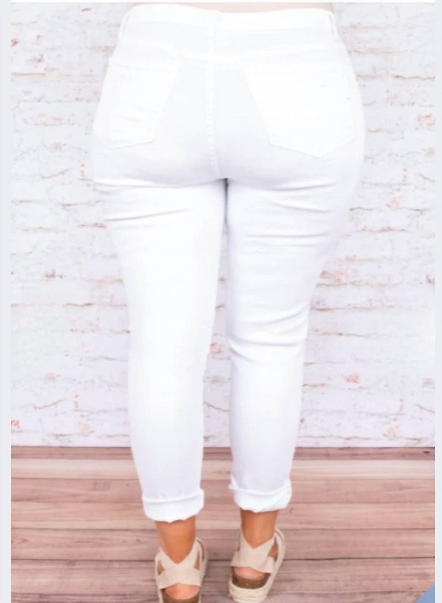 Distressed Denim Pants