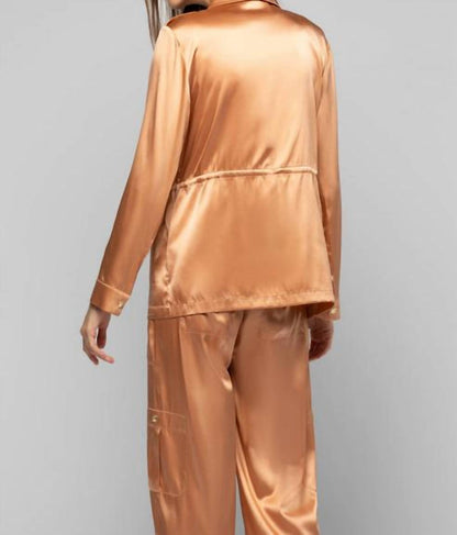 Vagnes Silk Safari Jacket