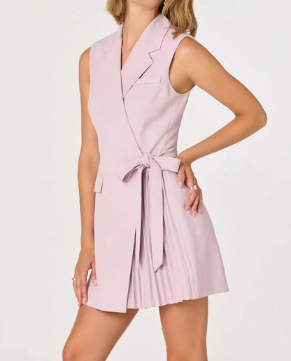 Women's Kesari Sleeveless Blazer Mini Dress