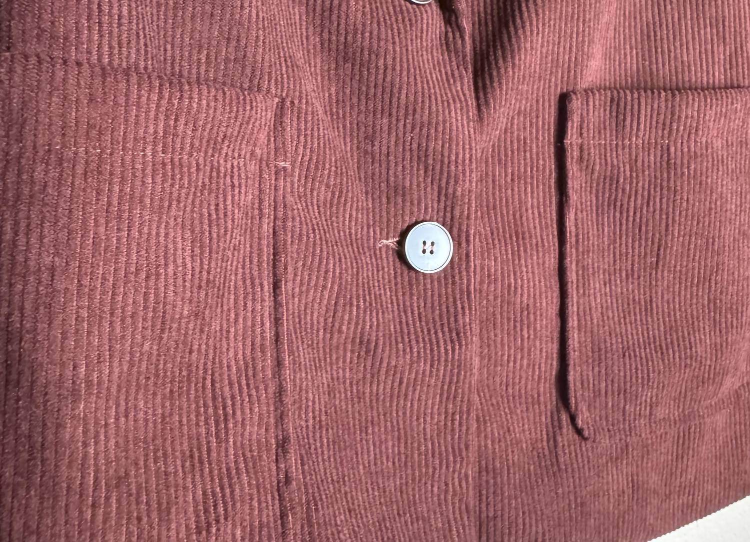 Colorblock - Women's Corduroy Textured Blazer - Rack Hunt -