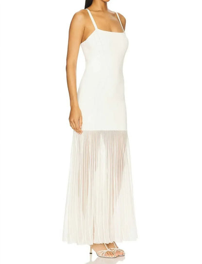 NICHOLAS - Lyra Milano Stitch Maxi Dress - Rack Hunt