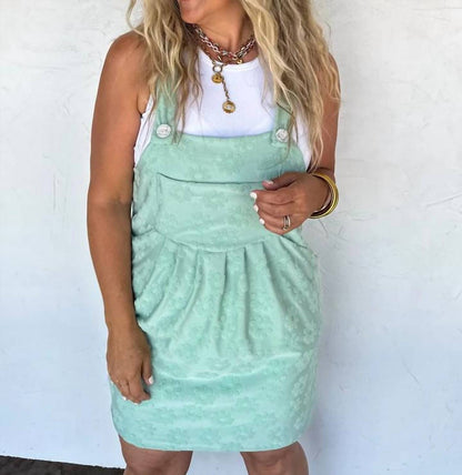 What's The Secret Overall Dress