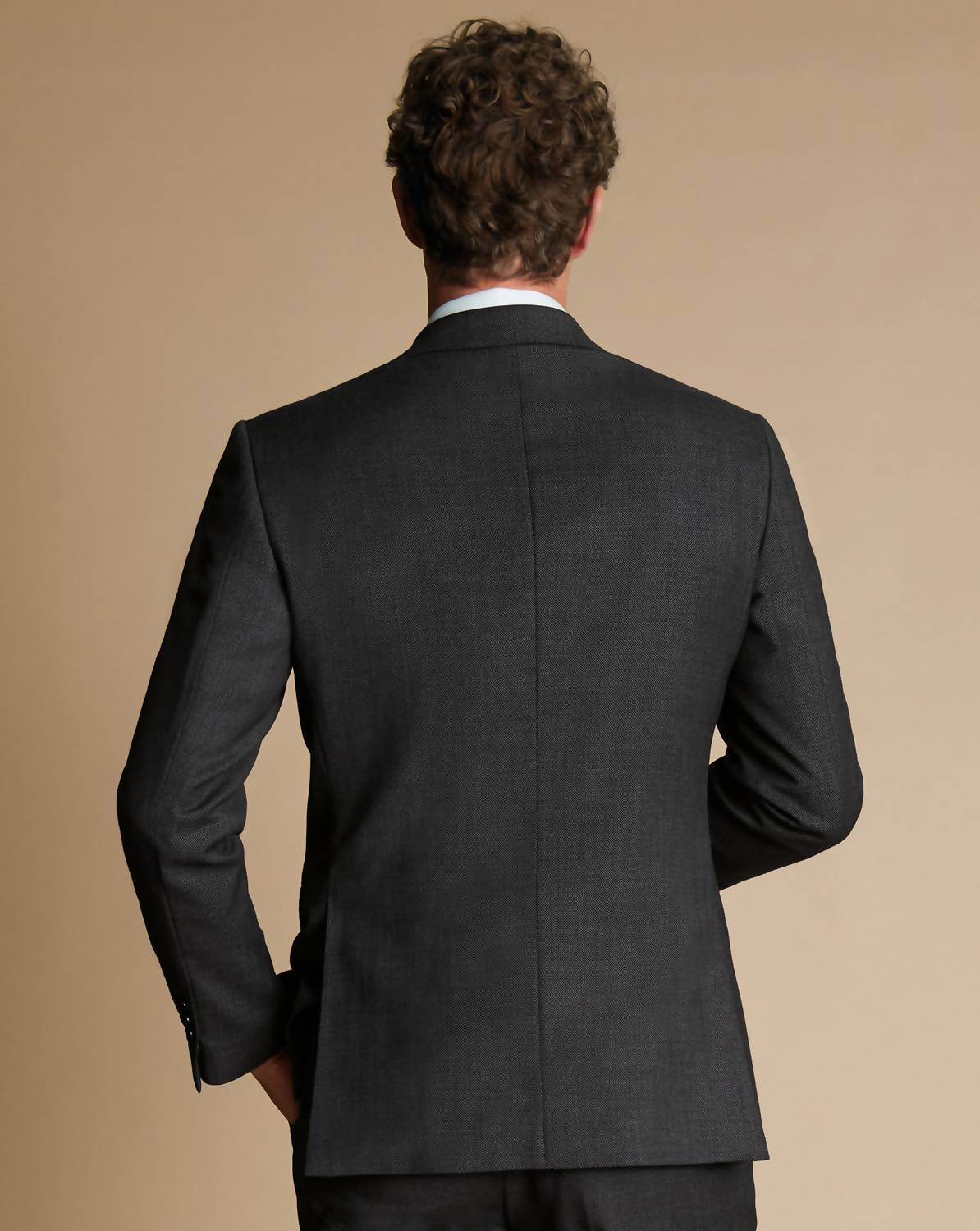 Charles Tyrwhitt - Birdseye Ultimate Performance Suit Jacket - Rack Hunt -