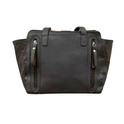 American West - Women's Cow Town Zip Top Tote Bag - Rack Hunt