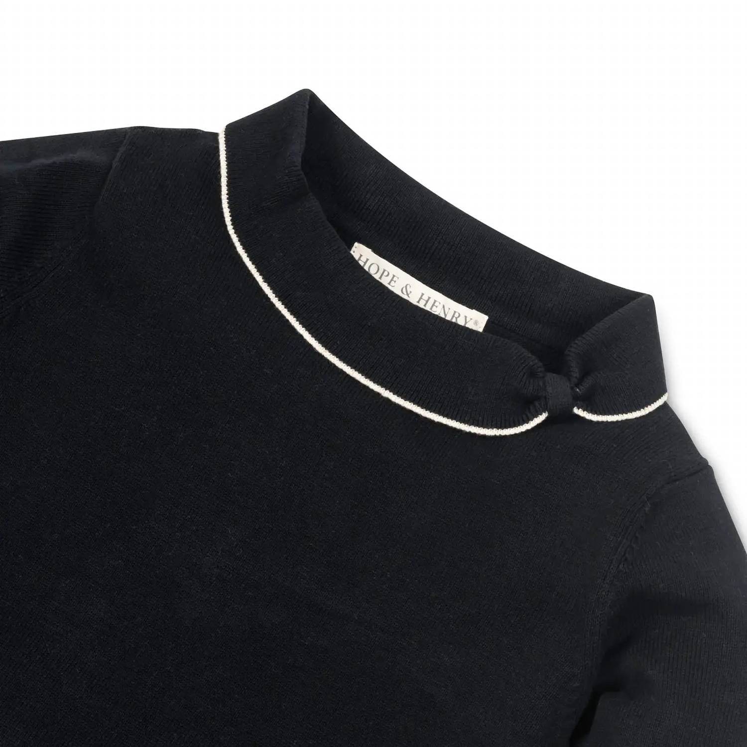 Hope & Henry - Ruffle Cuff Collar Sweater - Rack Hunt -