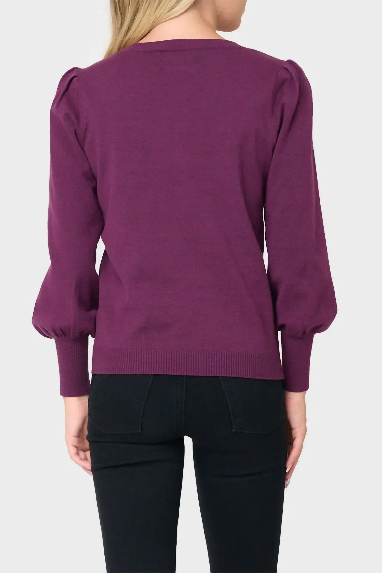 Gibsonlook - Essential Blouson Sleeve Sweater - Rack Hunt