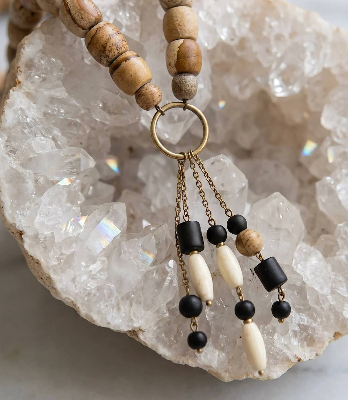 Women's Island Gemstone Necklace