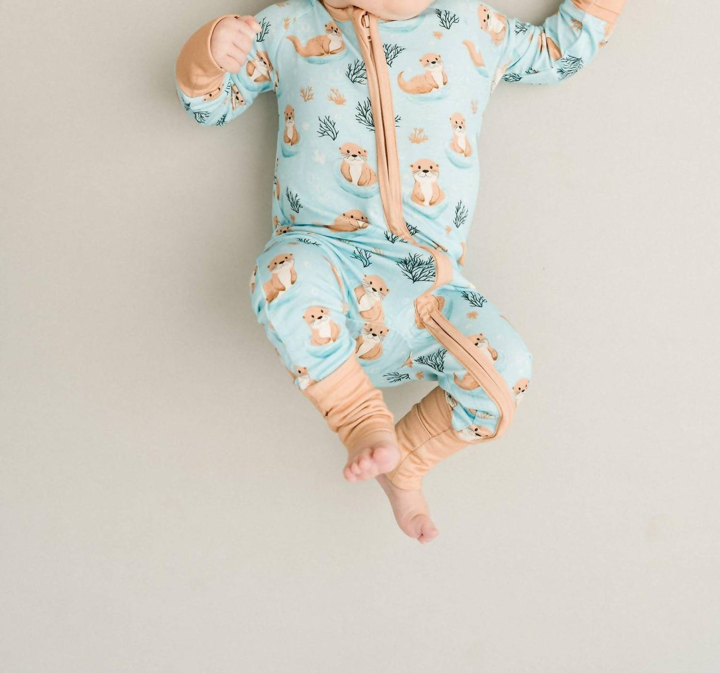 Kid's Otter Splash Bamboo Sleeper
