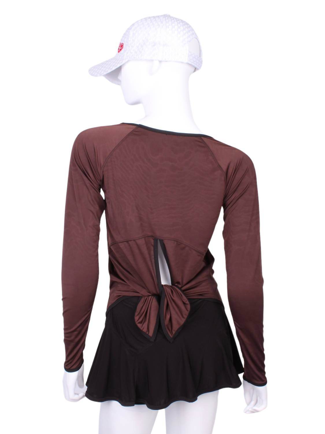 Love Love Tennis - Women's Tie Back Tee - Rack Hunt -