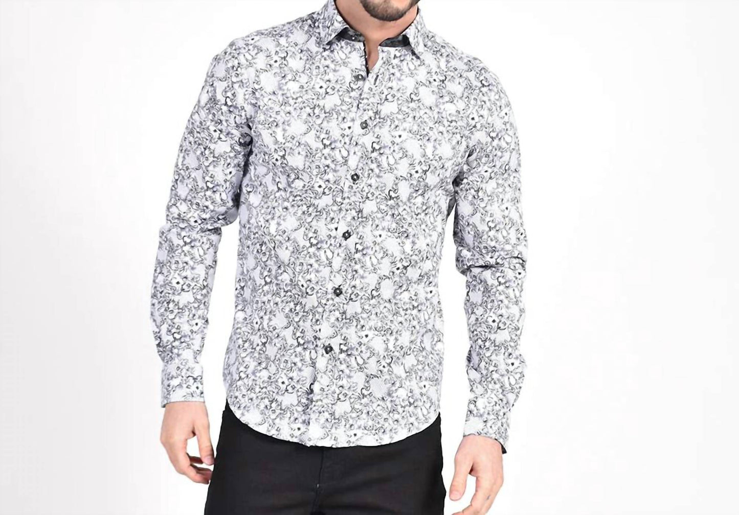 French Baroque Button Down Shirt