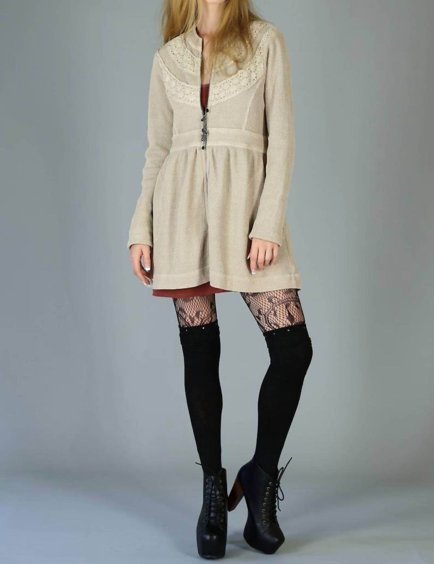 Tough Luv - Sgt. Pepper Thermal Victorian Boho Jacket - Rack Hunt -