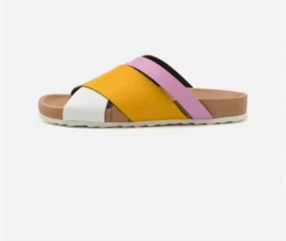 PIERRE HARDY - Women's Alpha Cross Flat Sandal - Rack Hunt