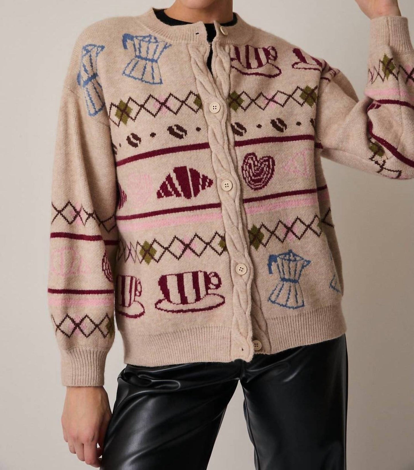Cozy Cafe Cardigan