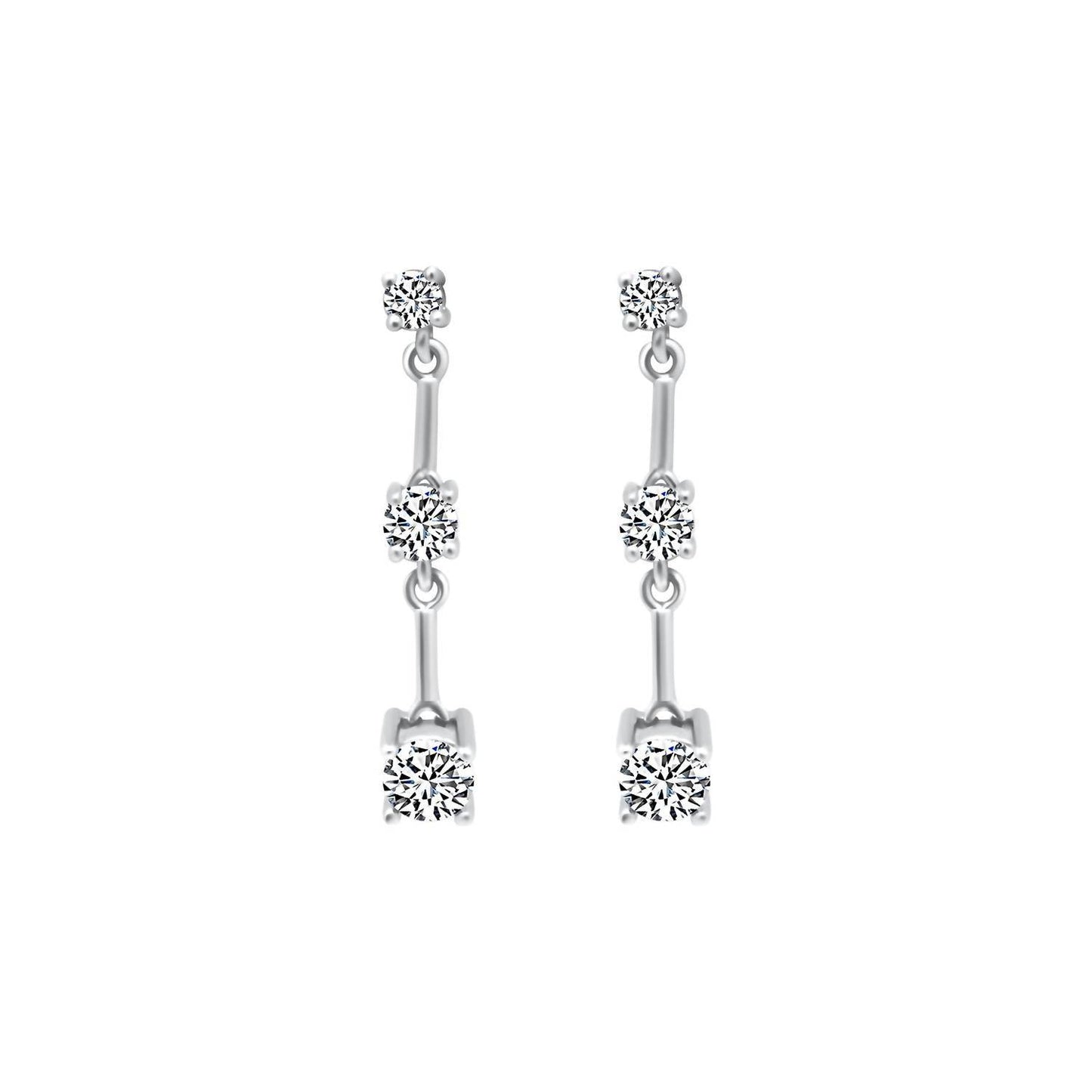 Allyanna Gifts - Women's Cubic Zirconia Dangle Earrings - Rack Hunt