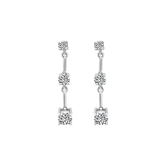 Allyanna Gifts - Women's Cubic Zirconia Dangle Earrings - Rack Hunt