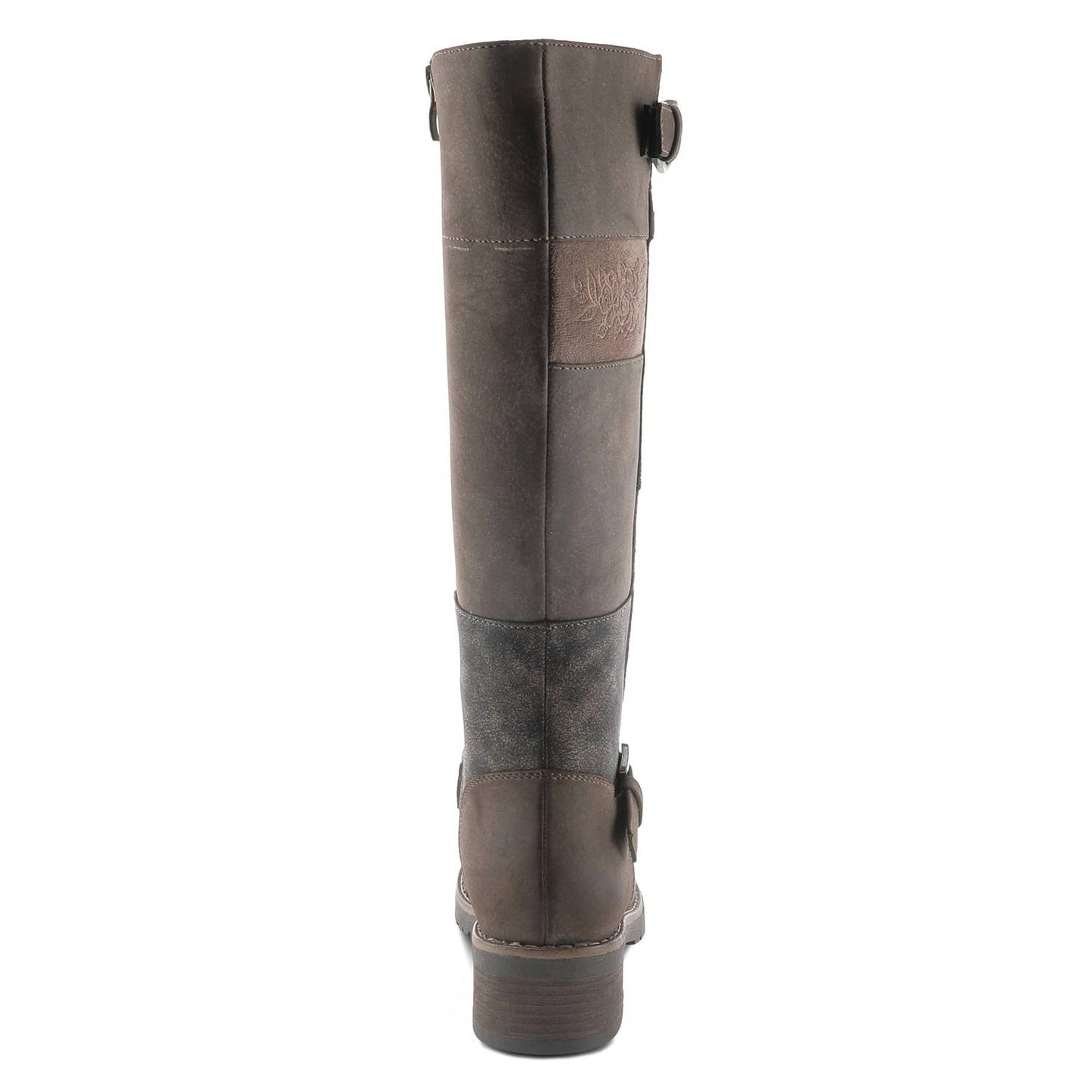 WOMEN'S COLLAGE TALL BOOTS