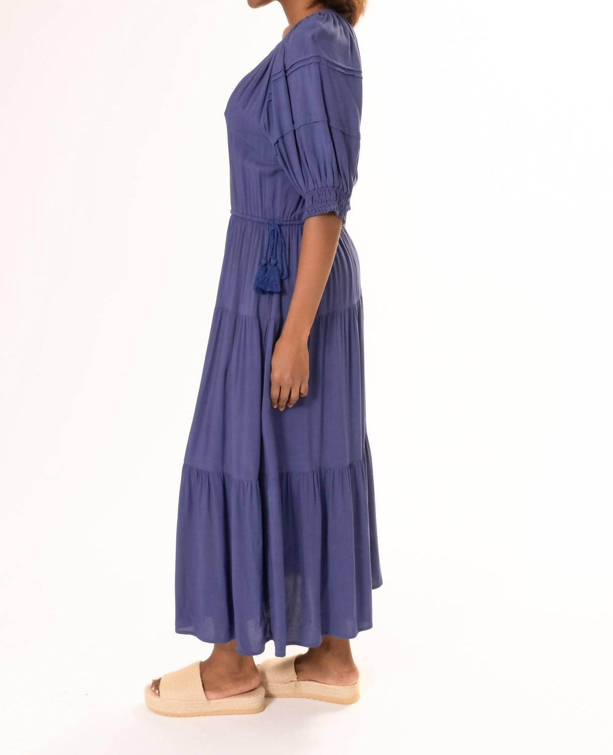 Area Stars - Side Tie Midi Dress - Rack Hunt