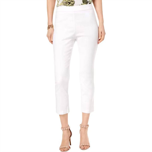 Ruffled Capri Pants
