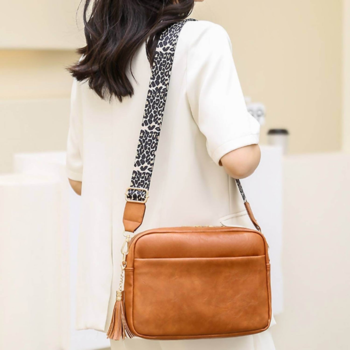 Lauren Lane - Jessica Interchangeable Strap Crossbody Bag - Rack Hunt