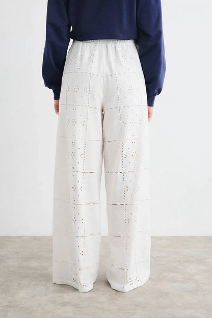 Java Embroided Wide Trousers