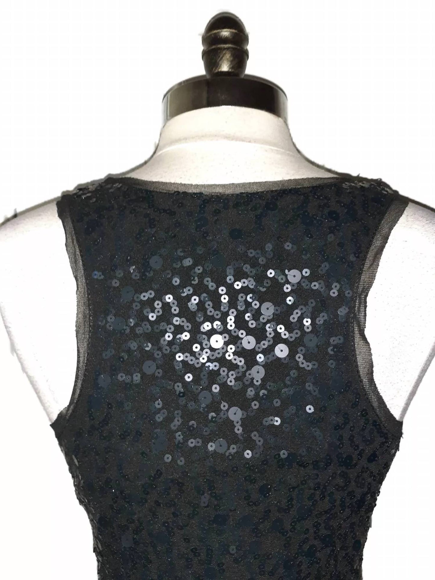 Women's Sequin Tank Sleeveless Bodycon Dress