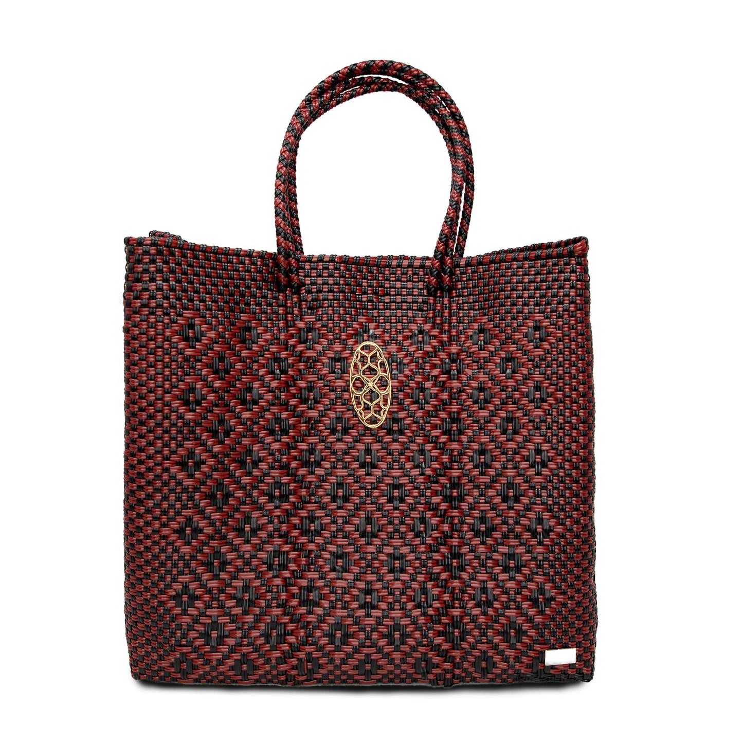Women's Medium Handmade Aztec Regular Strap Tote Bag